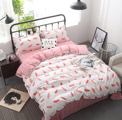 Bed sheet and Quilt Set - Mubimart -  