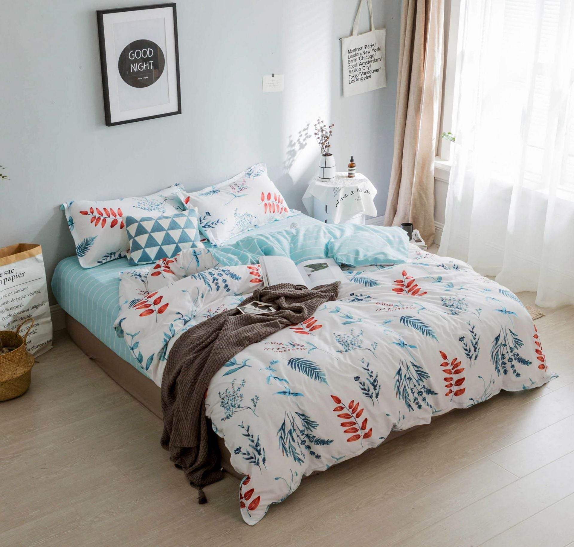 Bed sheet and Quilt Set - Mubimart