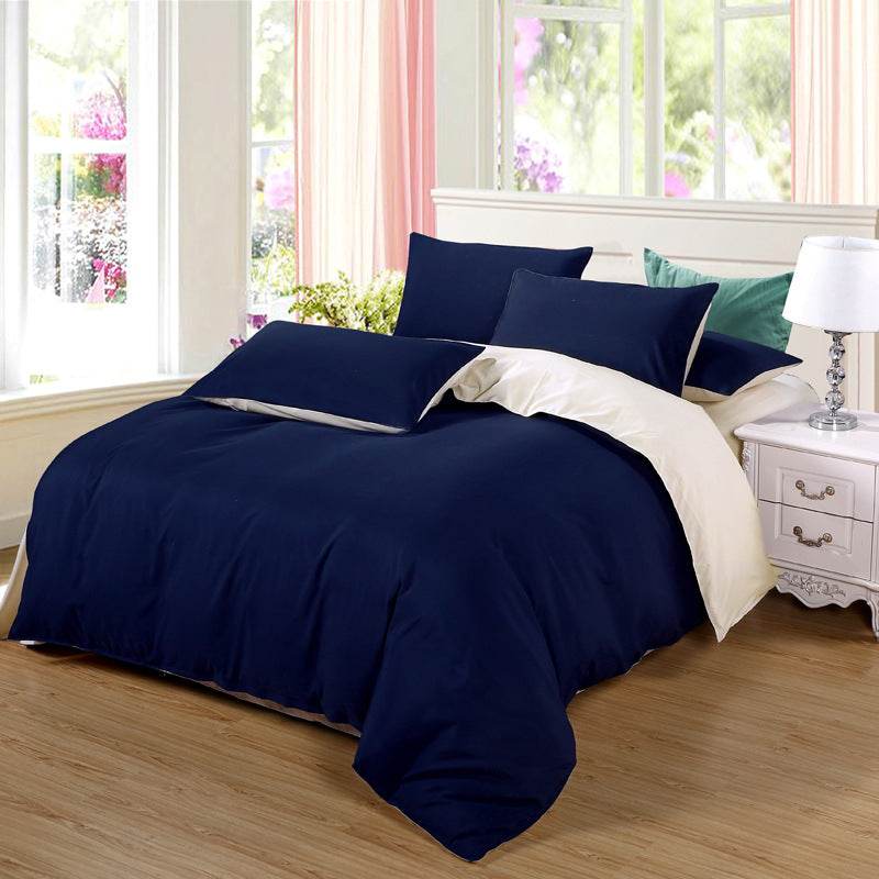 Bed sheets set quilt duvet cover bedding 4 sets - Mubimart