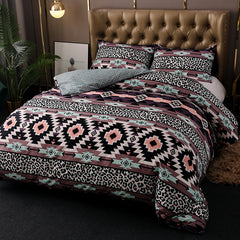 Bedding Set Bohemian Ethnic Style Three-piece Set - Mubimart - Bedding Set 