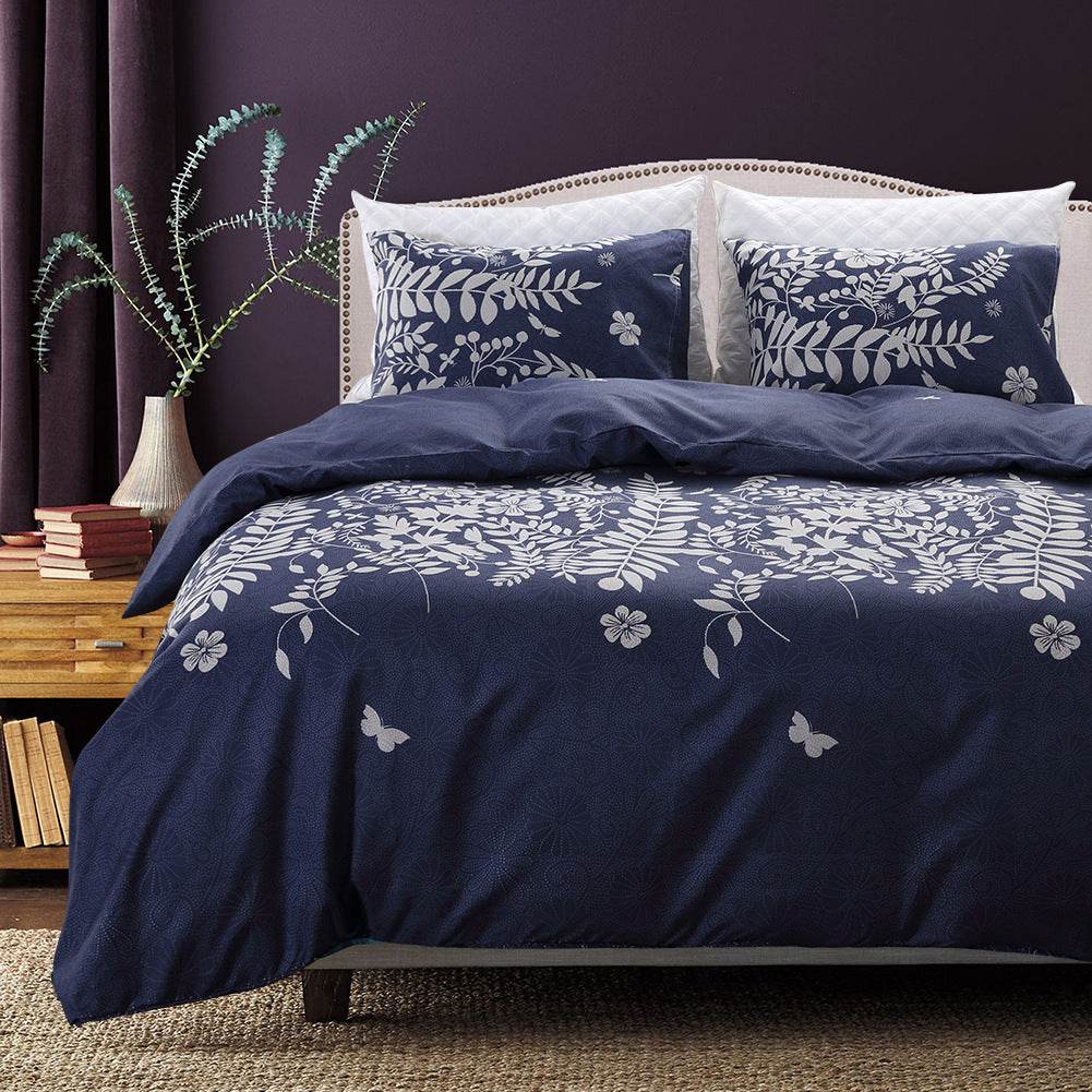Bedding Set Luxury Duvet Cover Double Three-piece Set Bed Quilt - Mubimart