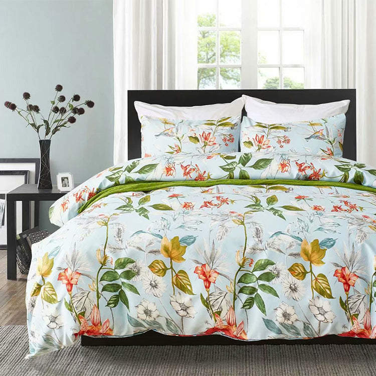 Bedding Three Sets Of Quilts And Sheets - Mubimart -  