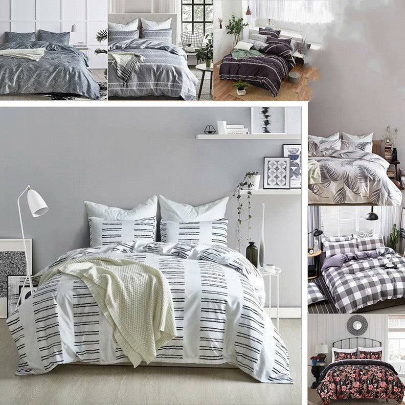 Bedding Three Sets Of Quilts And Sheets - Mubimart -  