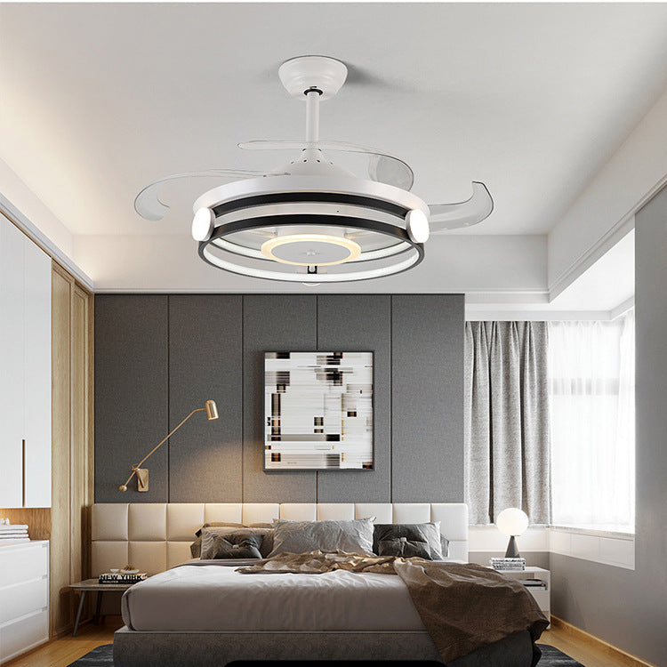 Bedroom Dining Room Household Ceiling Fan Light - Mubimart -  