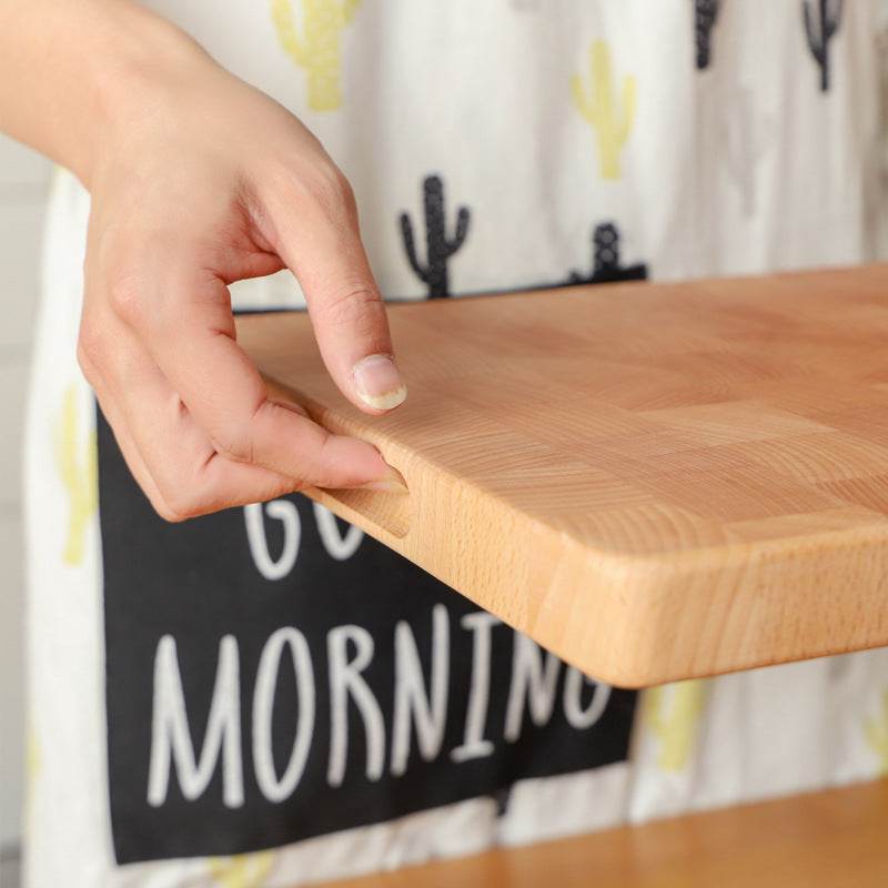 Beech Wood Cutting Board Restaurant Cutting Board - Mubimart