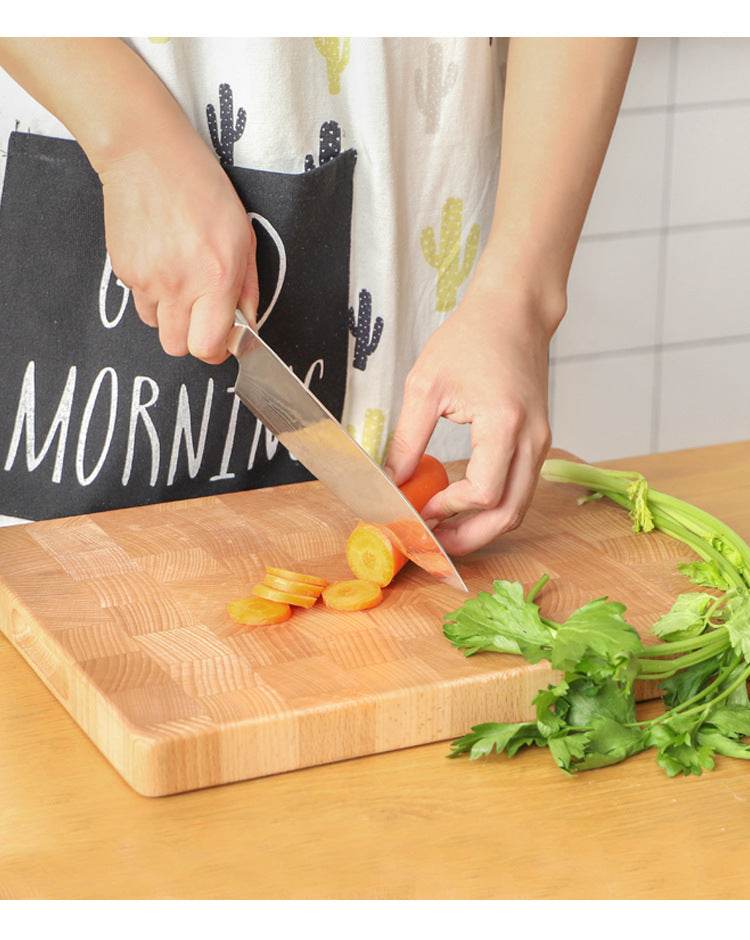 Beech Wood Cutting Board Restaurant Cutting Board - Mubimart