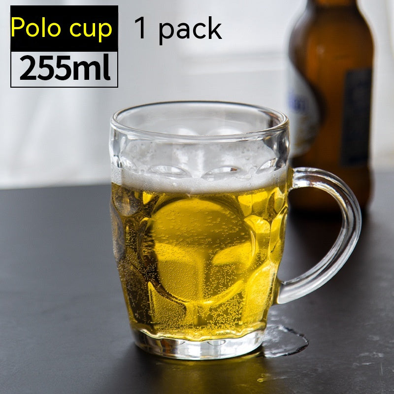 Beer Mug Wine Glass Tea Water Cup - Mubimart -  