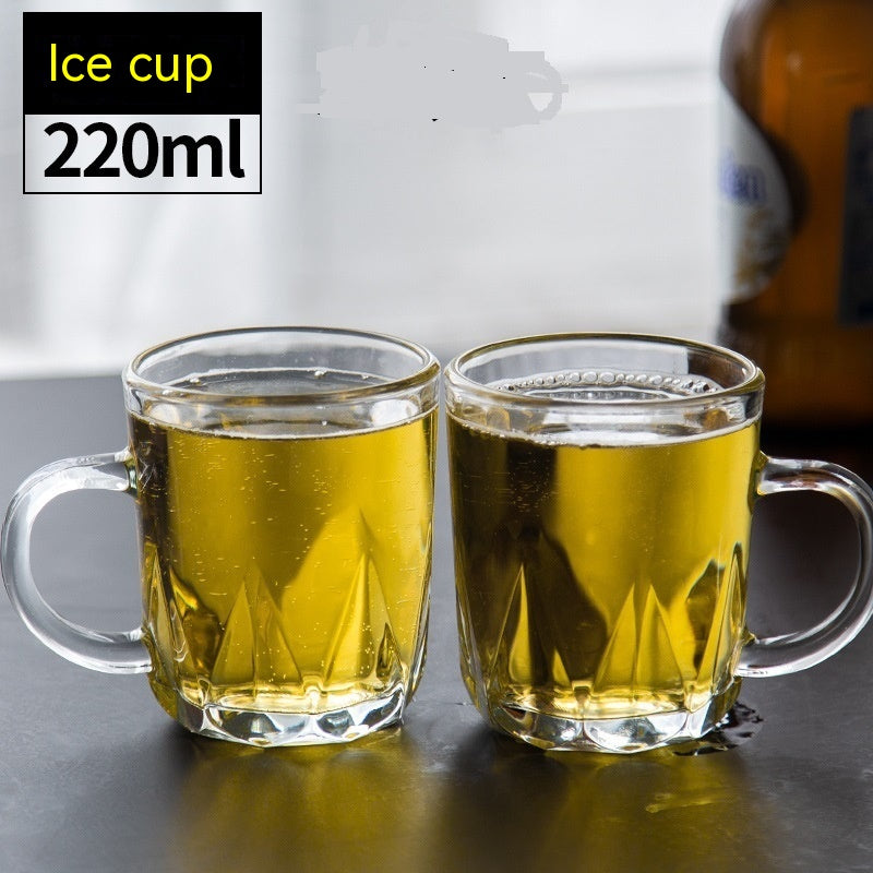 Beer Mug Wine Glass Tea Water Cup - Mubimart -  