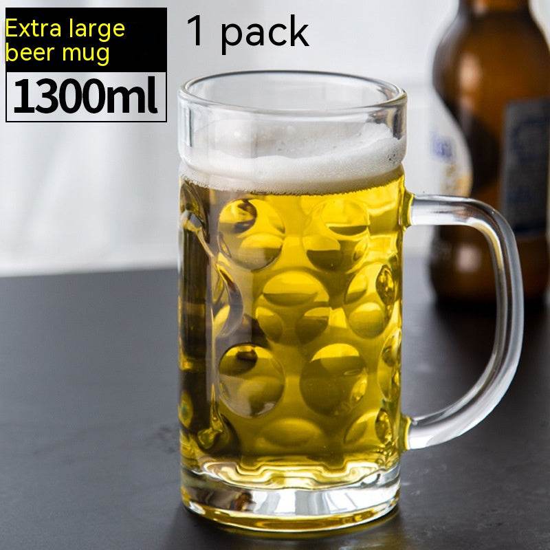 Beer Mug Wine Glass Tea Water Cup - Mubimart