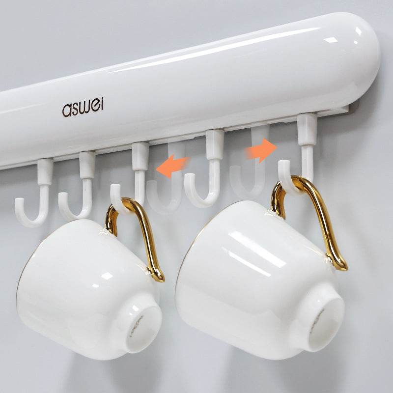 Behind The Door Hook Strong Adhesive Invisible Hook Sticky Hook Punch-free Hook Suit - Mubimart