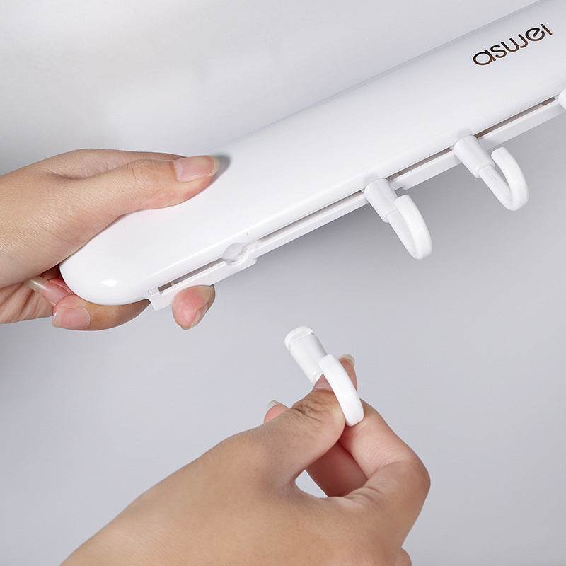 Behind The Door Hook Strong Adhesive Invisible Hook Sticky Hook Punch-free Hook Suit - Mubimart