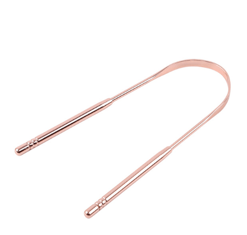Best selling explosion models factory direct explosion models 304 stainless steel tongue scraper to remove bad breath clean tongue moss scraper - Mubimart