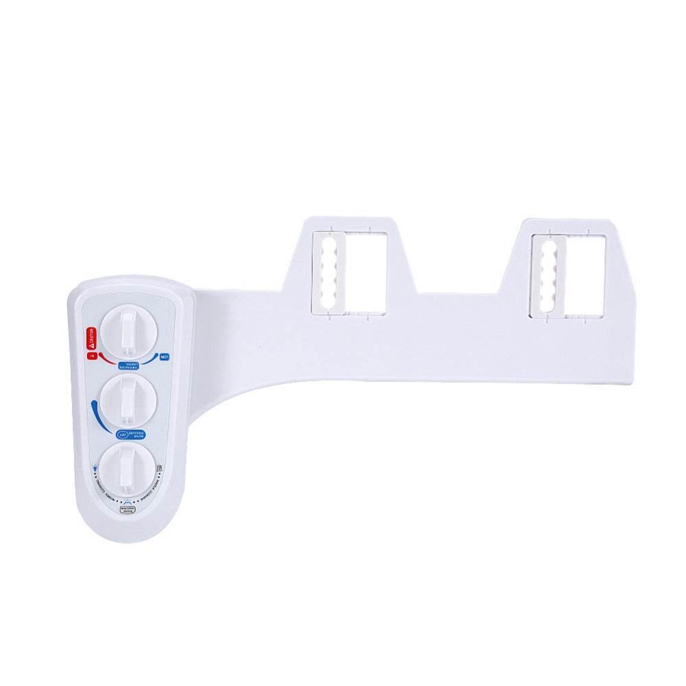 Bidet Spray Flushing spray Dual Nozzle Hot Cold Self Cleanin - Mubimart
