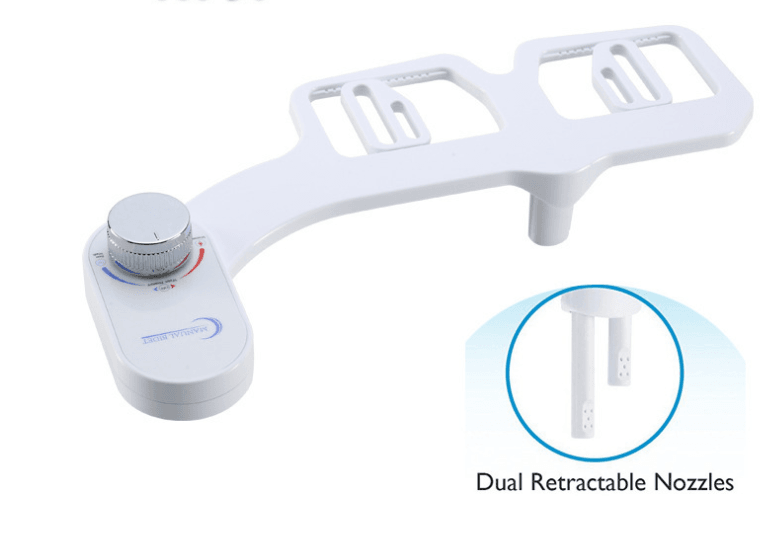 Bidet Without Electric Smart Toilet Cover Butt Flusher - Mubimart