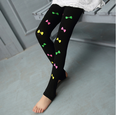 Big Kids' Cotton Stretch Leggings - Mubimart -  