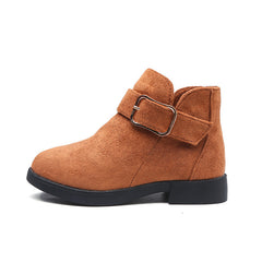 Big kids suede leather boots - Mubimart -  