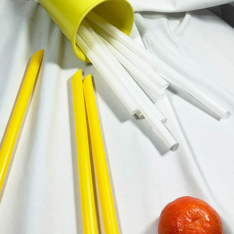 Biodegradable Plastic Disposable Straws, Biodegradable And Environmentally Friendly - Mubimart