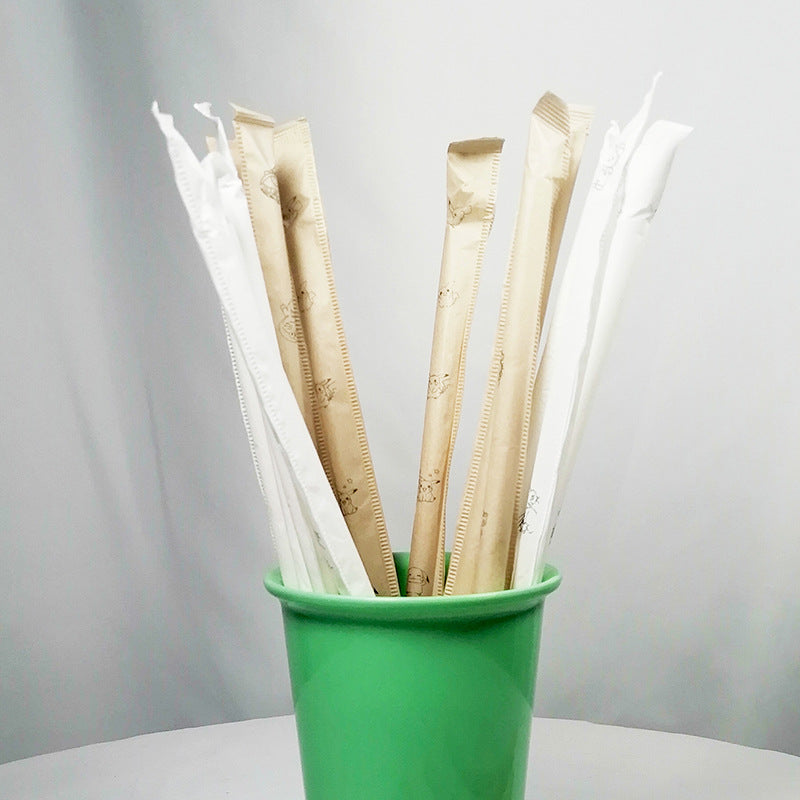 Biodegradable Plastic Disposable Straws, Biodegradable And Environmentally Friendly - Mubimart -  