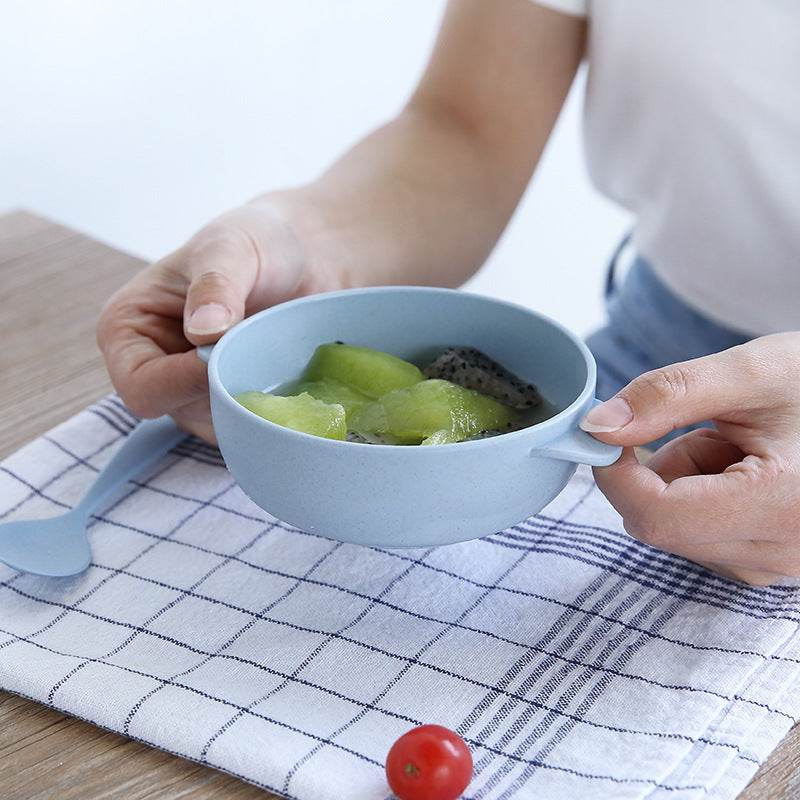 Biodegradable environmentally friendly rice bowl rice bowl dessert bowl - Mubimart