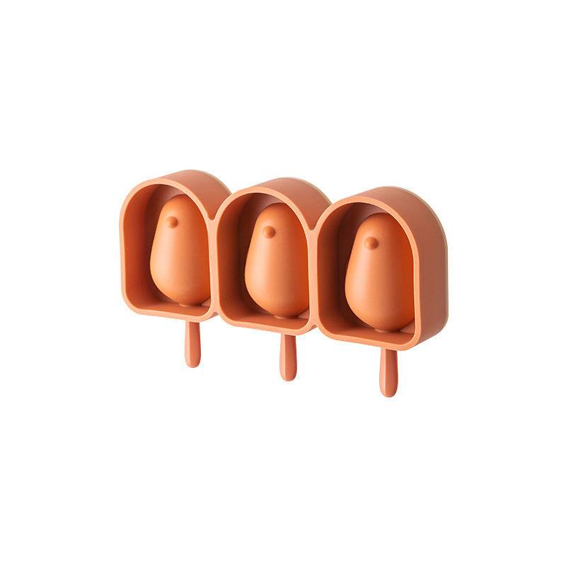 Bird Popsicle Mold Box Children's Homemade Ice Cream Popsicle Ice Cream Ice Tray Ice Maker - Mubimart