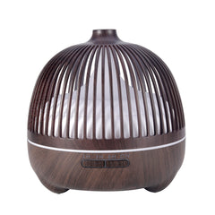 Birdcage Aromatherapy Machine Hollow Wood Grain Ultrasonic Humidifier - Mubimart -  