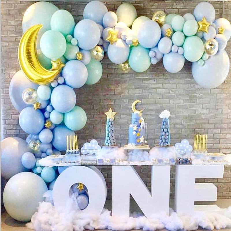 Birthday Party Supplies Macaron Latex Balloons - Mubimart