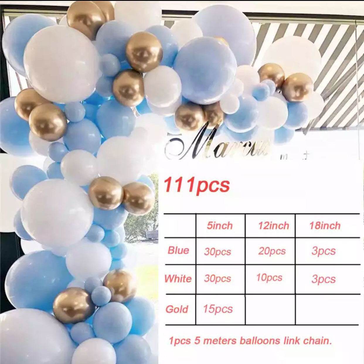Birthday Party Wedding Party Decoration Balloon Set - Mubimart