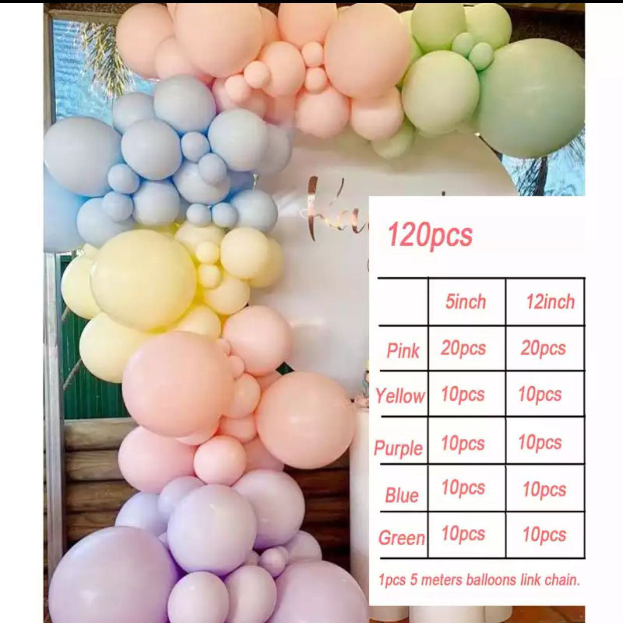 Birthday Party Wedding Party Decoration Balloon Set - Mubimart -  