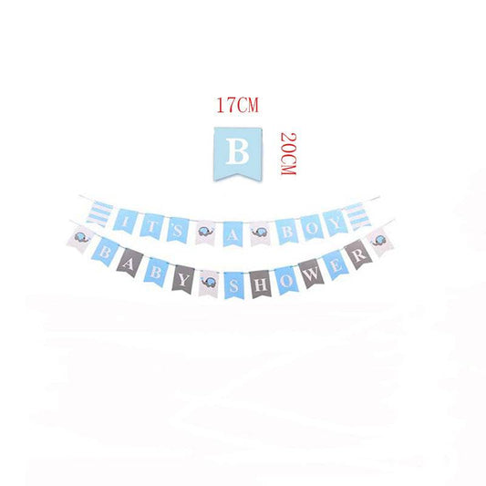 Birthday party party pull flag - Mubimart
