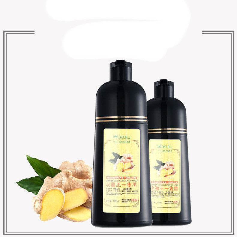 Black Plant Hair Dye Wash With Water - Mubimart -  