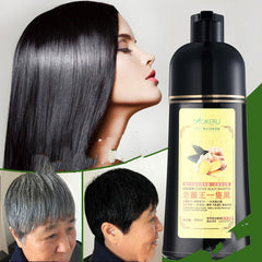 Black Plant Hair Dye Wash With Water - Mubimart - Hair Dye 