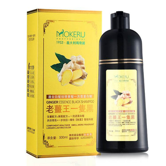 Black Plant Hair Dye Wash With Water - Mubimart