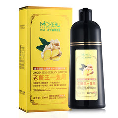 Black Plant Hair Dye Wash With Water - Mubimart -  