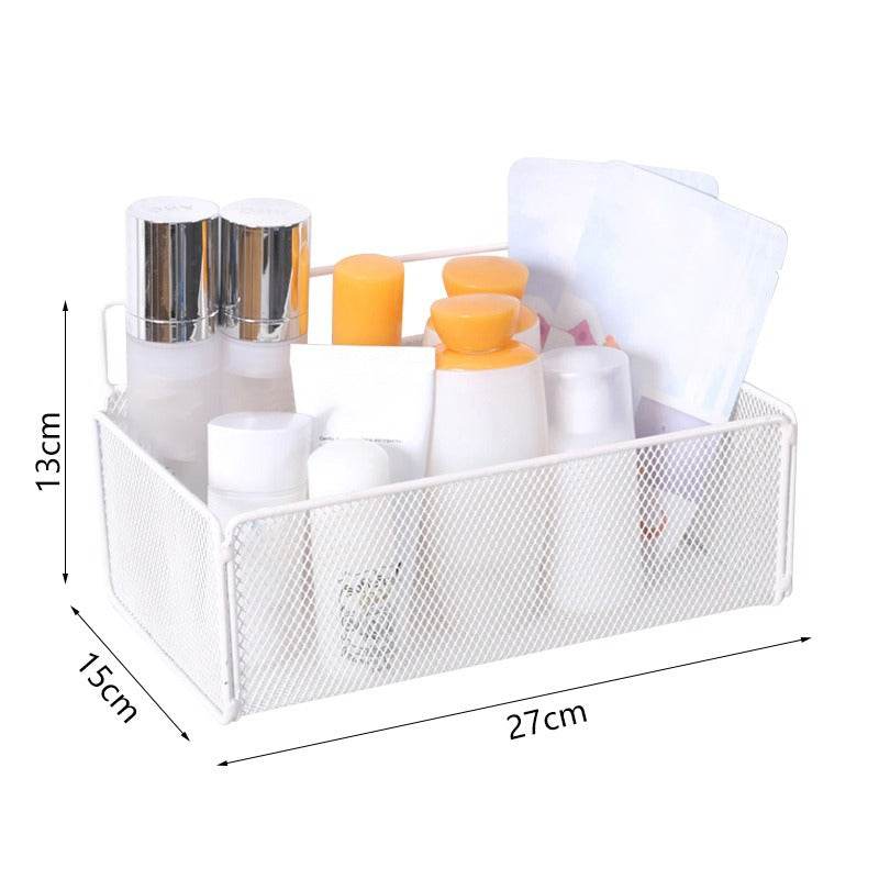 Black Wall-mounted Bathroom Shelf Shower Shampoo Rack Toilet - Mubimart