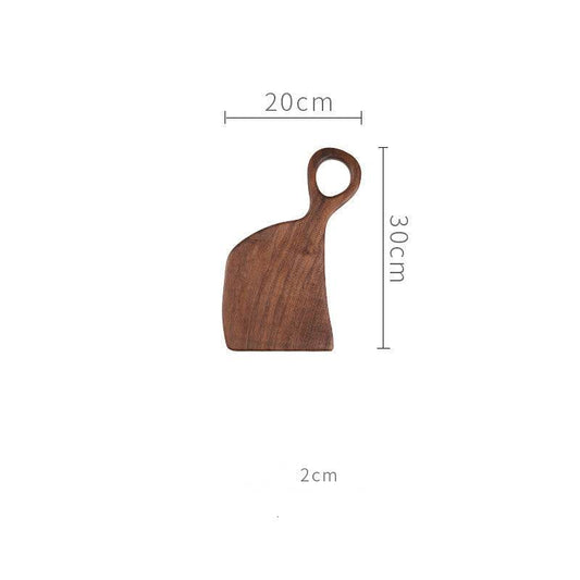 Black Walnut Chopping Board Bread Board Sushi Board Pizza Board Cutting Board Chopping Board Tray All Solid Wood Whole Wood Without Splicing - Mubimart