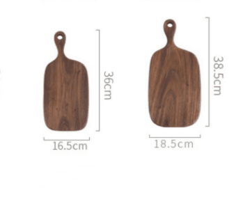 Black Walnut Chopping Board Bread Board Sushi Board Pizza Board Cutting Board Chopping Board Tray All Solid Wood Whole Wood Without Splicing - Mubimart