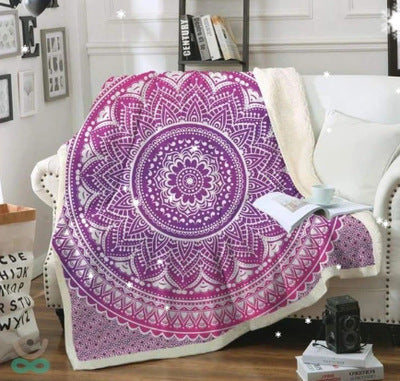 Blanket Double Thicken Square Blanket Lunch Break Blanket - Mubimart -  