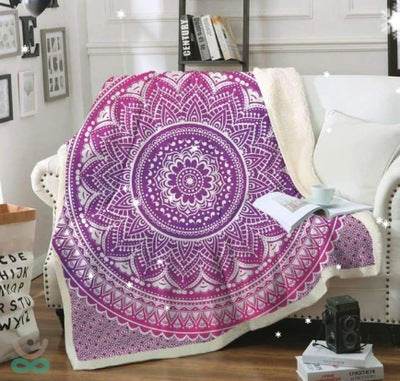 Blanket Double Thicken Square Blanket Lunch Break Blanket - Mubimart