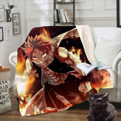 Blanket Double Thicken Square Blanket Lunch Break Blanket - Mubimart