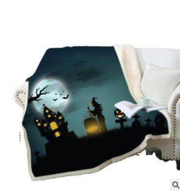 Blanket Double Thicken Square Blanket Lunch Break Blanket - Mubimart
