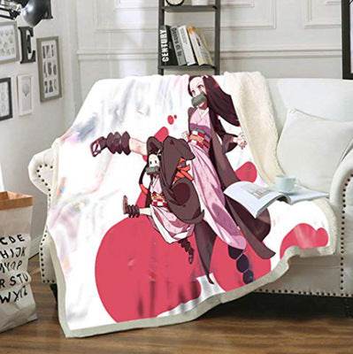Blanket Double Thicken Square Blanket Lunch Break Blanket - Mubimart