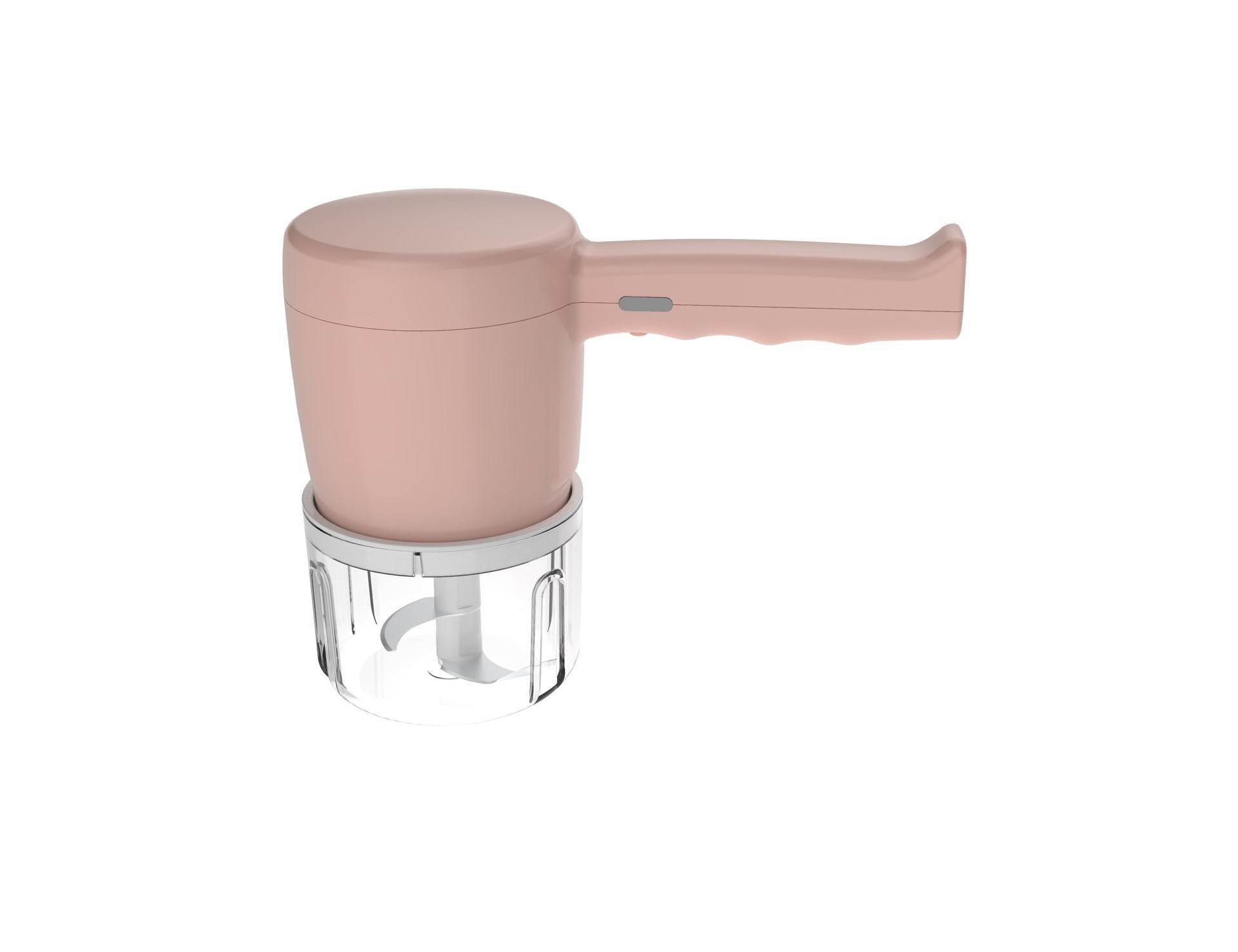Blender 2 In 1 Multifunctional Electric Hand Mixer USB Planetary Handheld Mixer With Bowl Food Processors Chopper Beater Frother - Mubimart