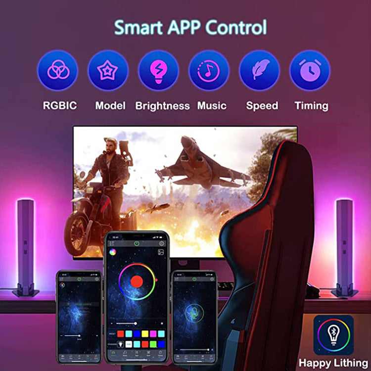 Bluetooth APP Control Voice Control Music Atmosphere Light - Mubimart -  