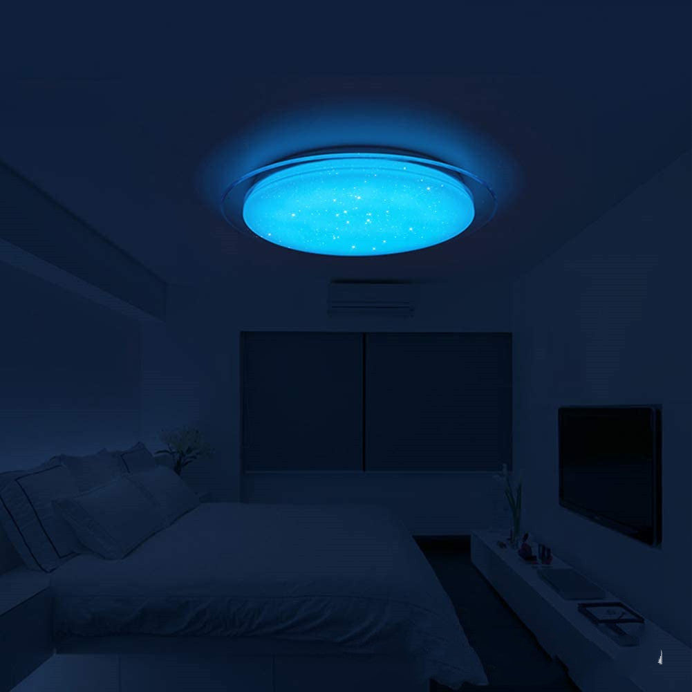 Bluetooth Smart Music App Controls The Led Ceiling Light - Mubimart -  