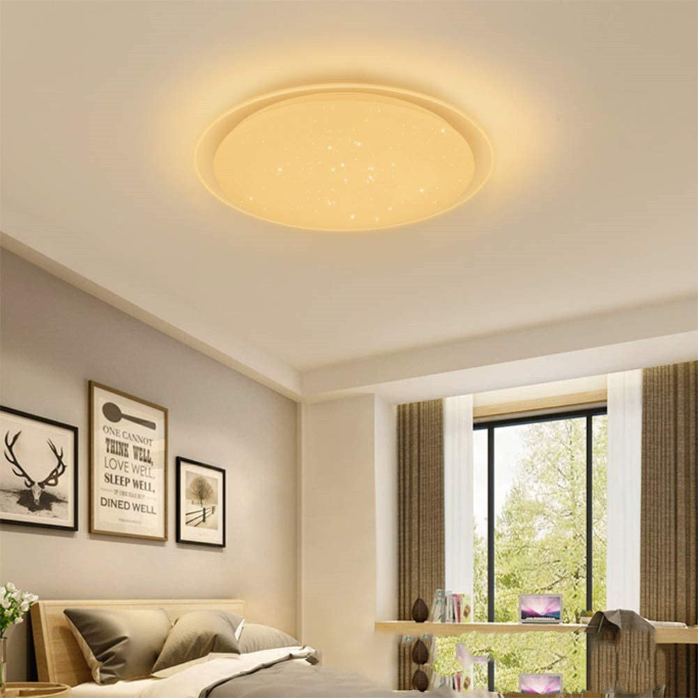 Bluetooth Smart Music App Controls The Led Ceiling Light - Mubimart -  