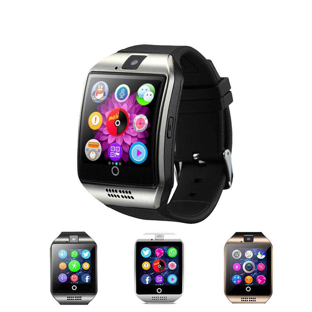 Bluetooth Smart Watch Men With Touch Screen Camera SIM TF Card Slot Smartwatch Fitness Activity Tracker Sport Watch - Mubimart