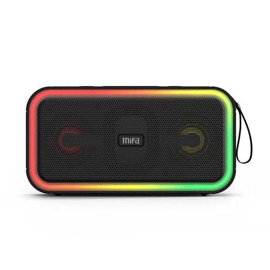 Bluetooth Speaker With Colored Lights, Dual Speakers, Household Ultra-large Volume - Mubimart