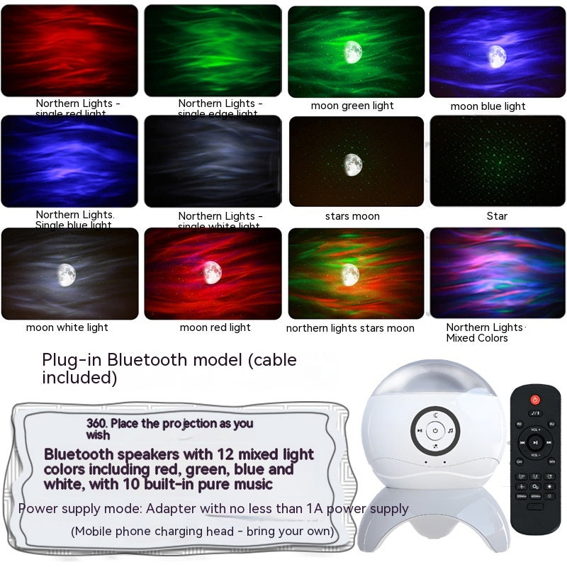 Bluetooth Starry Sky Projector Children's Toy - Mubimart -  