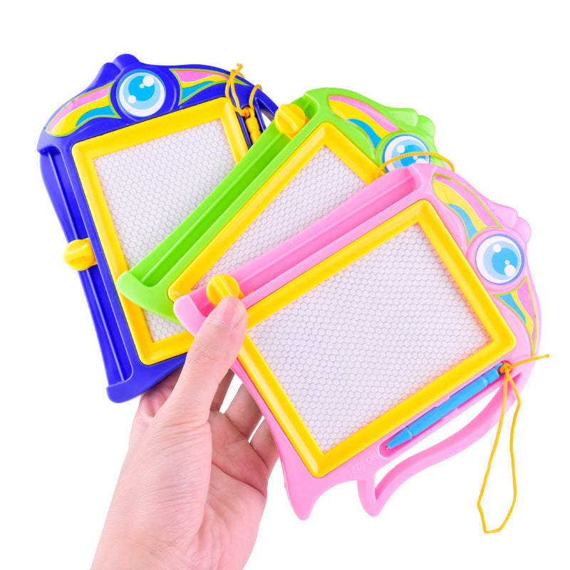 Board Kids Colorful Plastic Magnetic Drawing Tablet Toys - Mubimart -  