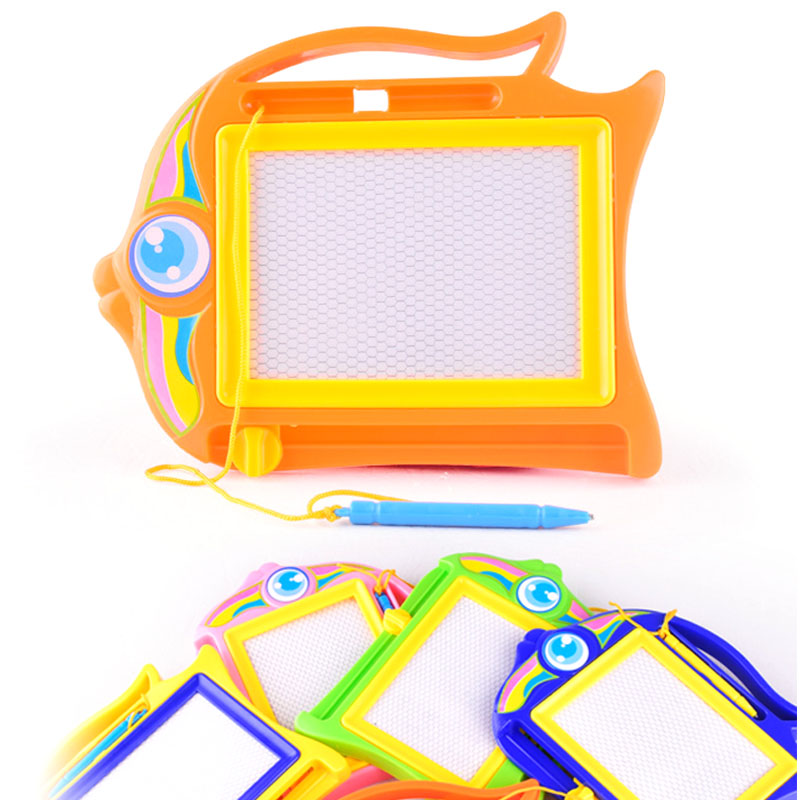 Board Kids Colorful Plastic Magnetic Drawing Tablet Toys - Mubimart -  